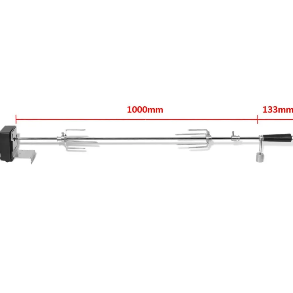 Outlet FinePRICE Grillivarras moottorilla teräs 1000 mm