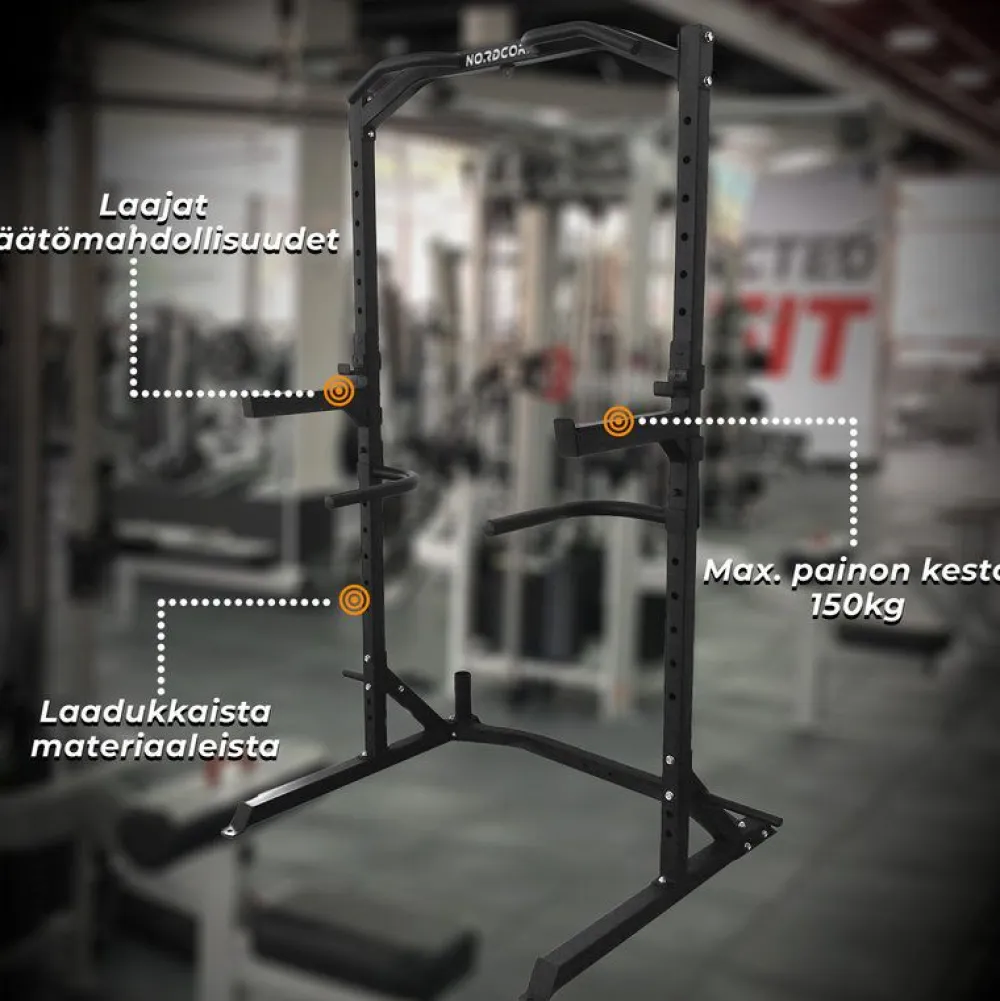 Hot Nordcore Half rack Kyykkyteline Core 150x105x205cm