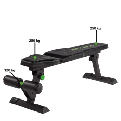 Sale Tunturi Harjoittelupenkki FB80 Flat Bench kokoontaitettava max. 150 kg