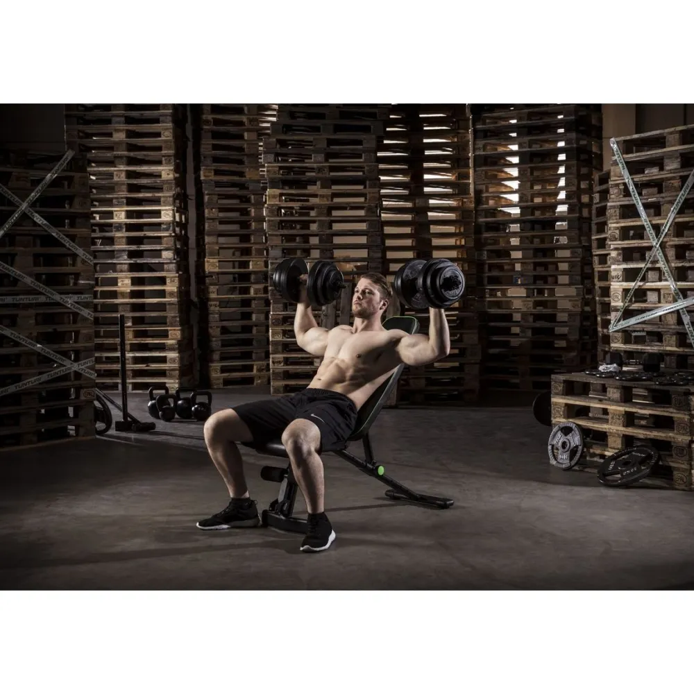 New Tunturi Harjoittelupenkki UB20 Utility Bench kokoontaitettava max. 120 kg