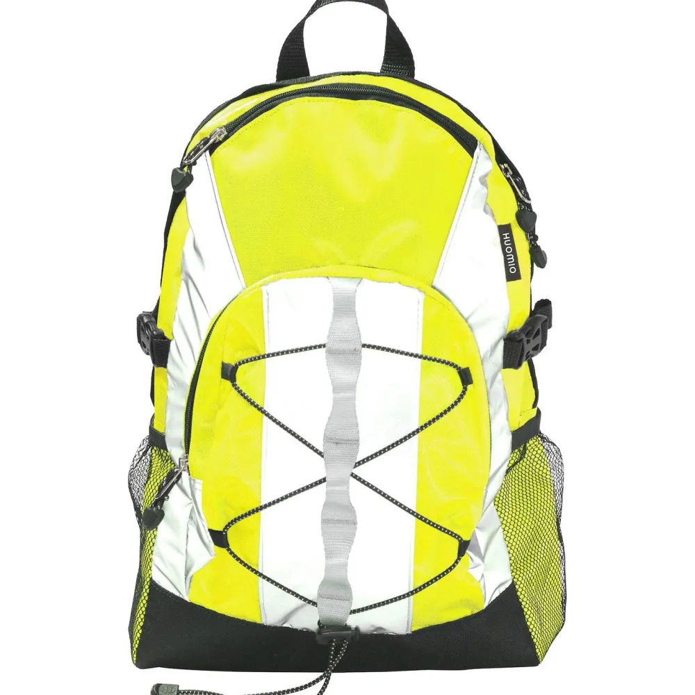 New Huomio Heijastava reppu 15 l keltainen