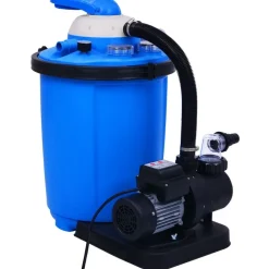 Outlet FinePRICE Hiekkasuodatinpumppu ajastimella 550 w 50 l