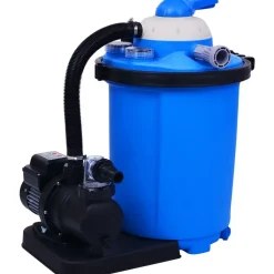 Outlet FinePRICE Hiekkasuodatinpumppu ajastimella 550 w 50 l