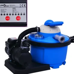 Discount FinePRICE Hiekkasuodatinpumppu ajastimella 450 w 25 l