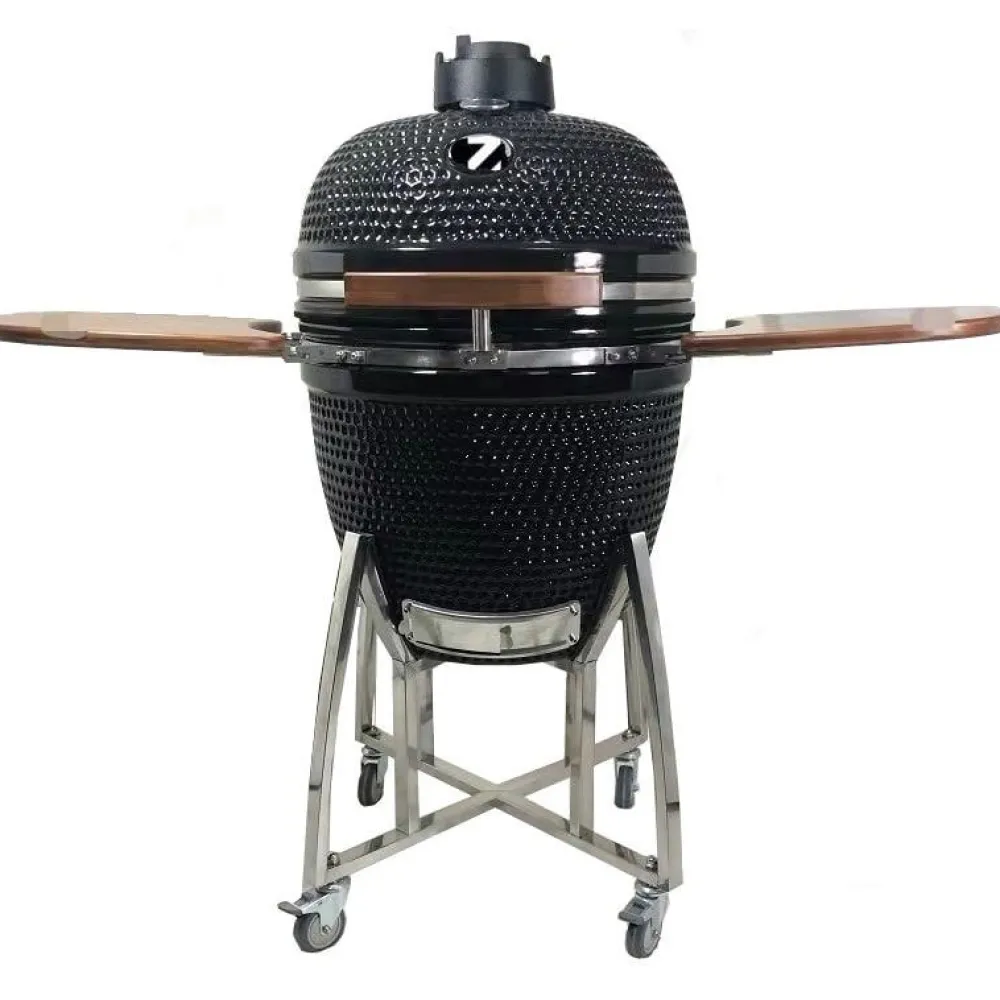 Clearance BlackFlame Hiiligrilli Kamado 22", musta