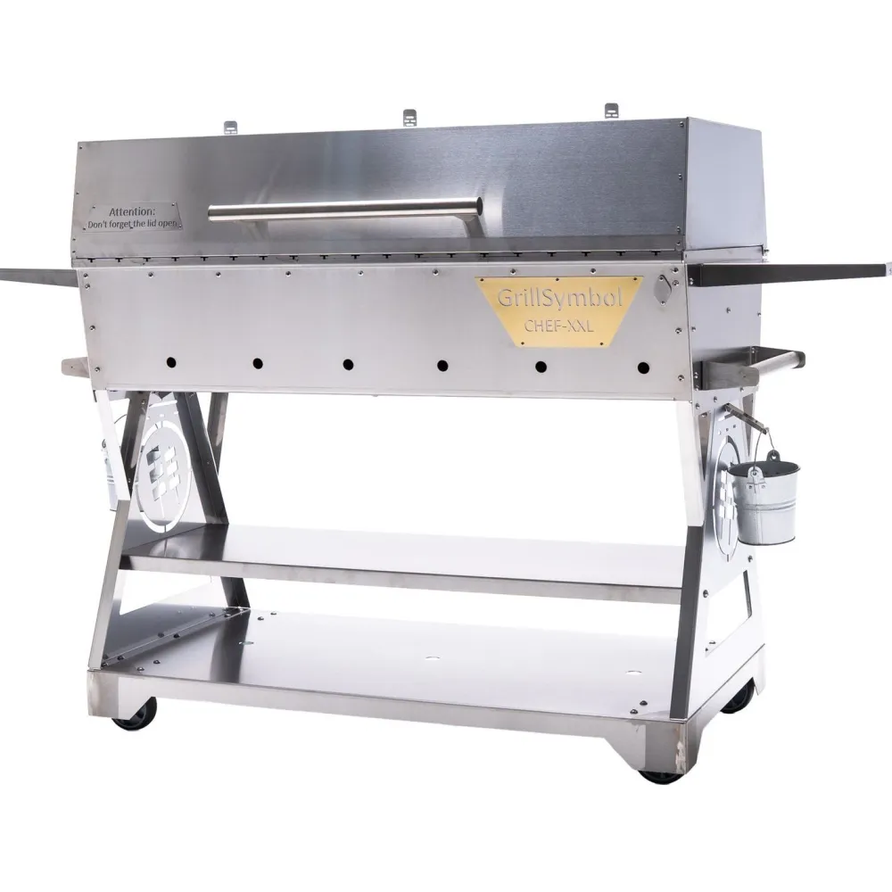 Sale GrillSymbol Hiiligrilli Chef XXL Silver
