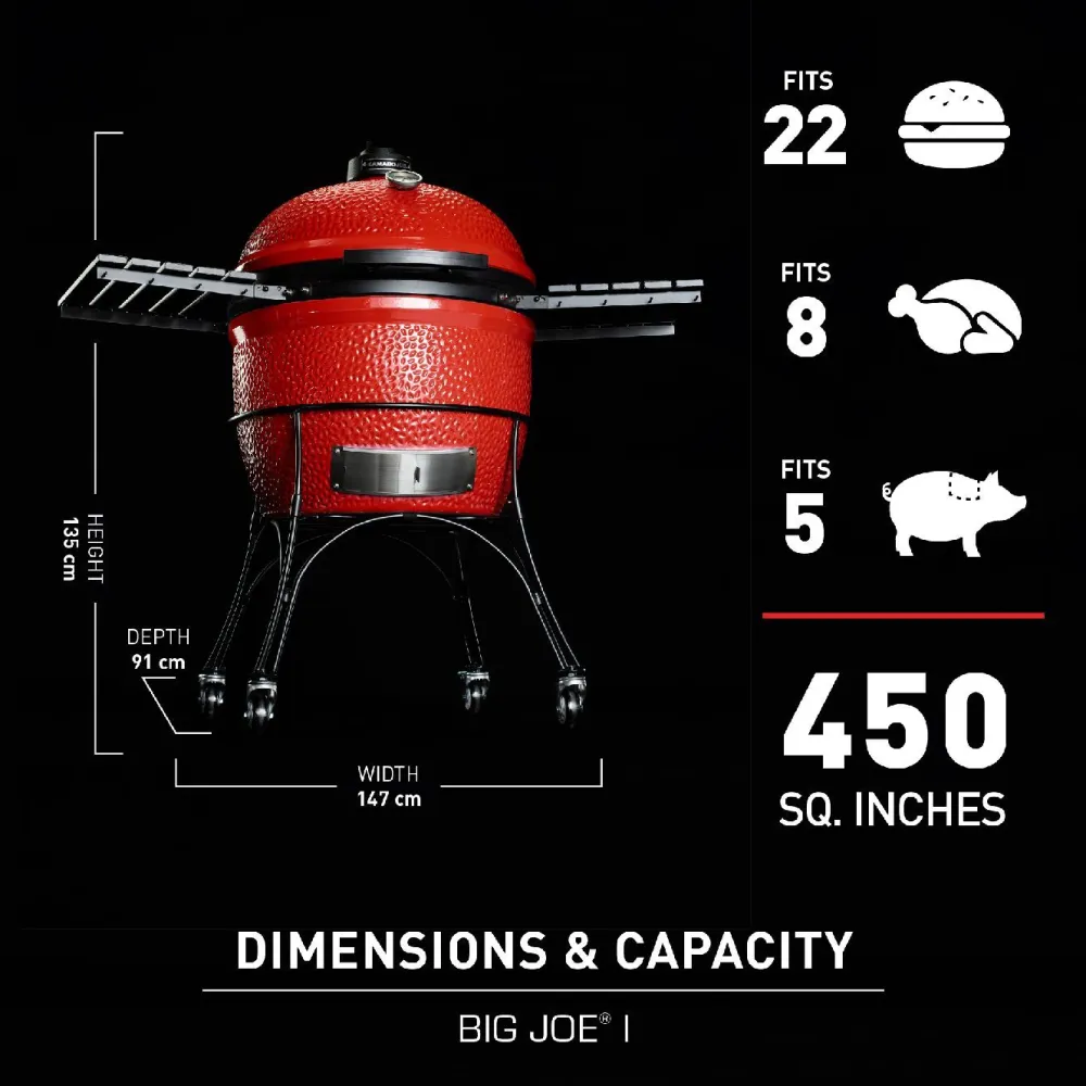 Sale Kamado Joe Hiiligrilli Kamado Big Joe I, Ø61cm