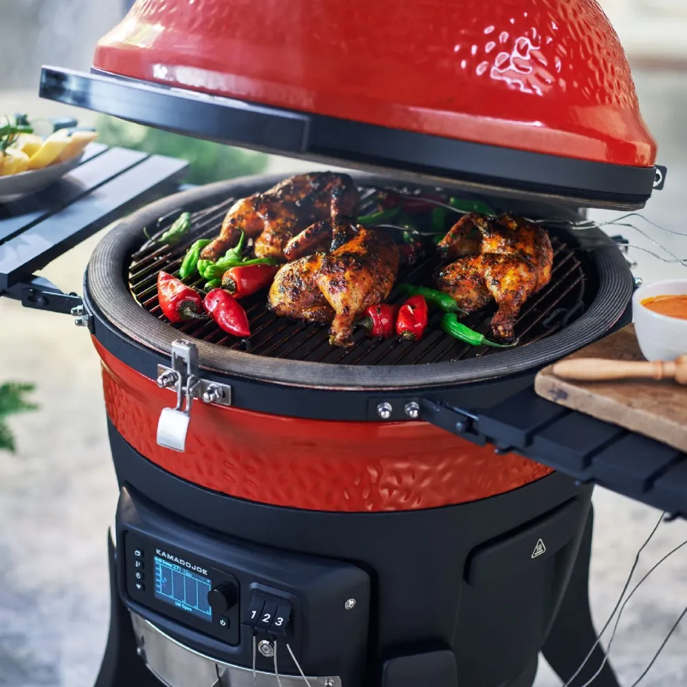 New Kamado Joe Hiiligrilli Kamado Konnected Joe, Ø49cm, digitaalinen, wifi-ohjattava