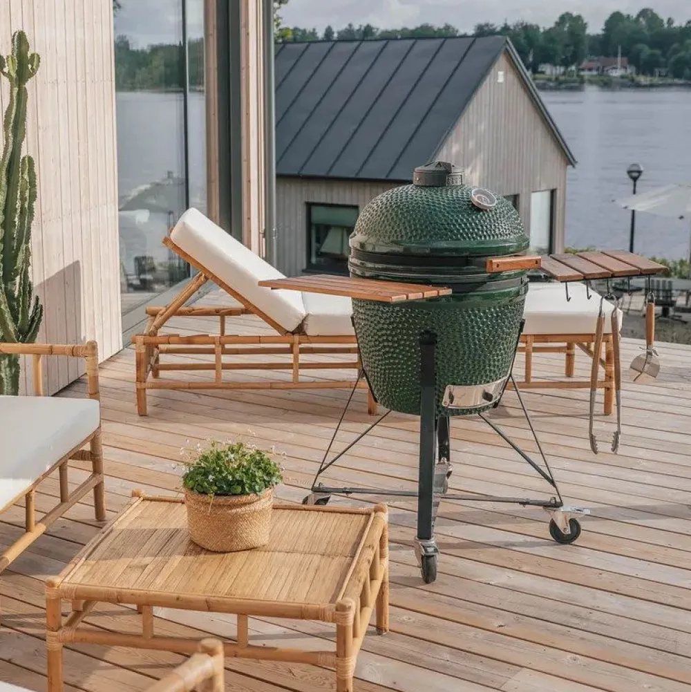 Online Kamado Sumo Hiiligrilli Midi 21", vihreä