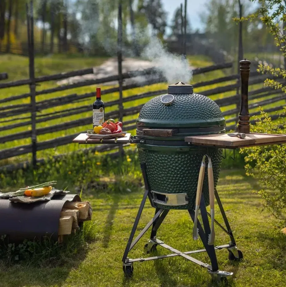 Online Kamado Sumo Hiiligrilli Midi 21", vihreä