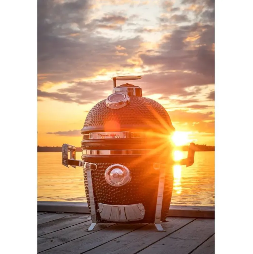 Hot Kamado Sumo Hiiligrilli Signature Junior 15", musta