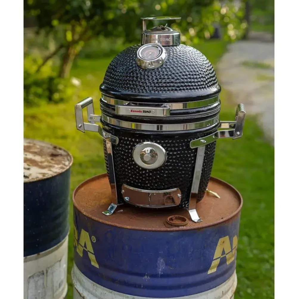 Hot Kamado Sumo Hiiligrilli Signature Junior 15", musta