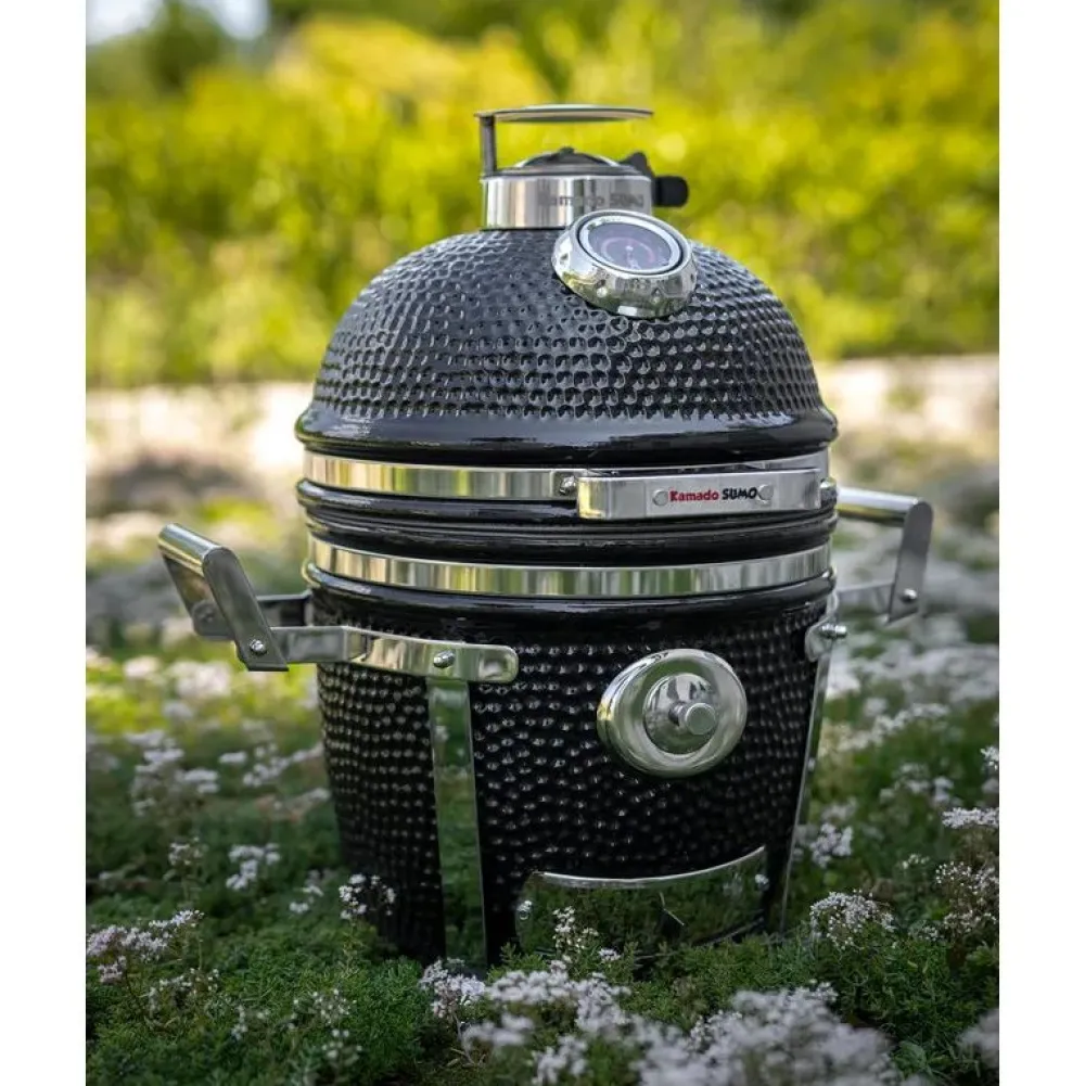 Hot Kamado Sumo Hiiligrilli Signature Junior 15", musta