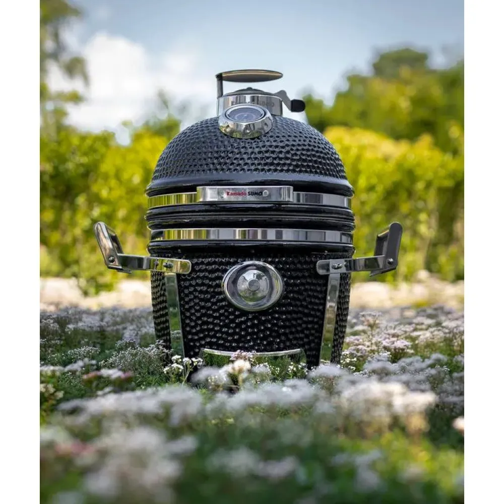 Hot Kamado Sumo Hiiligrilli Signature Junior 15", musta