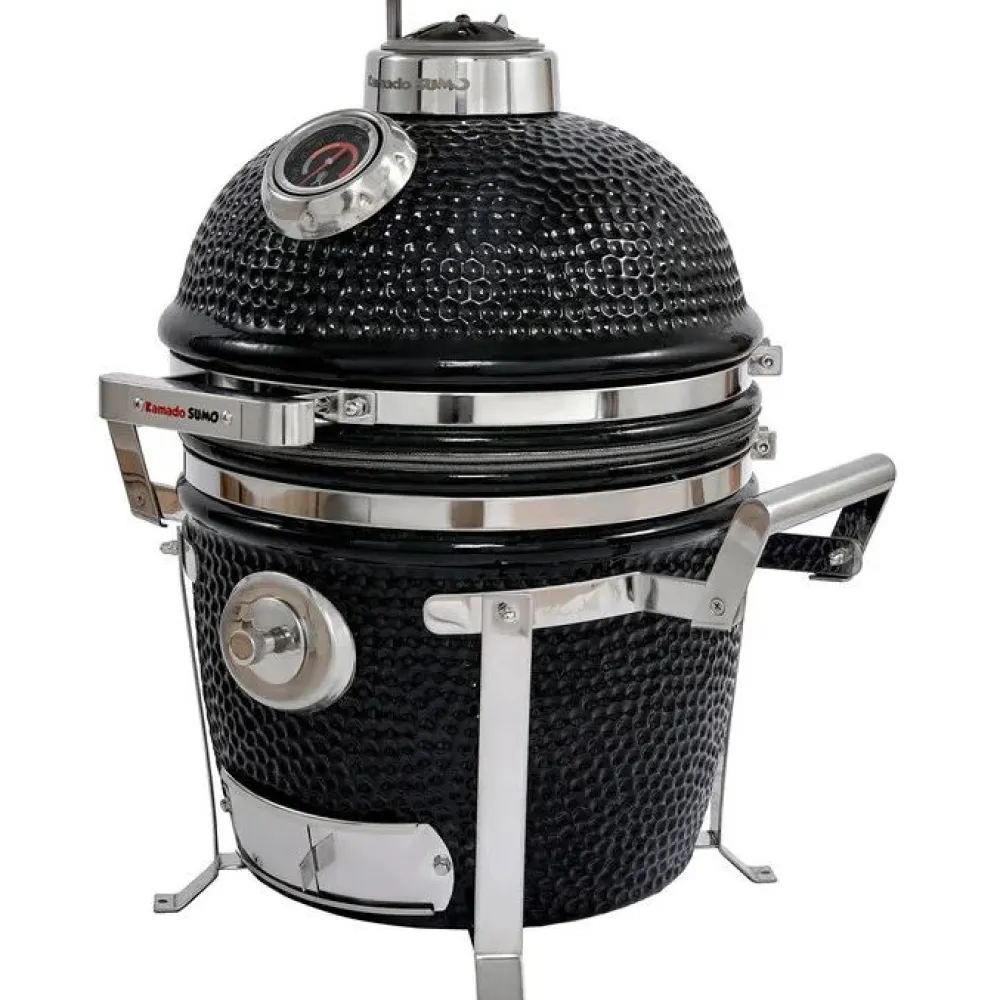 Hot Kamado Sumo Hiiligrilli Signature Junior 15", musta