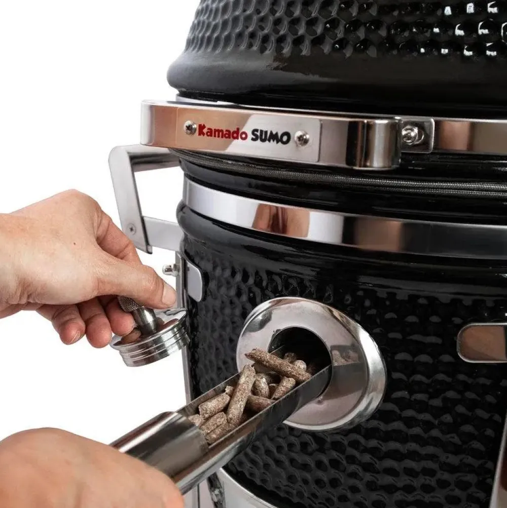 Hot Kamado Sumo Hiiligrilli Signature Junior 15", musta