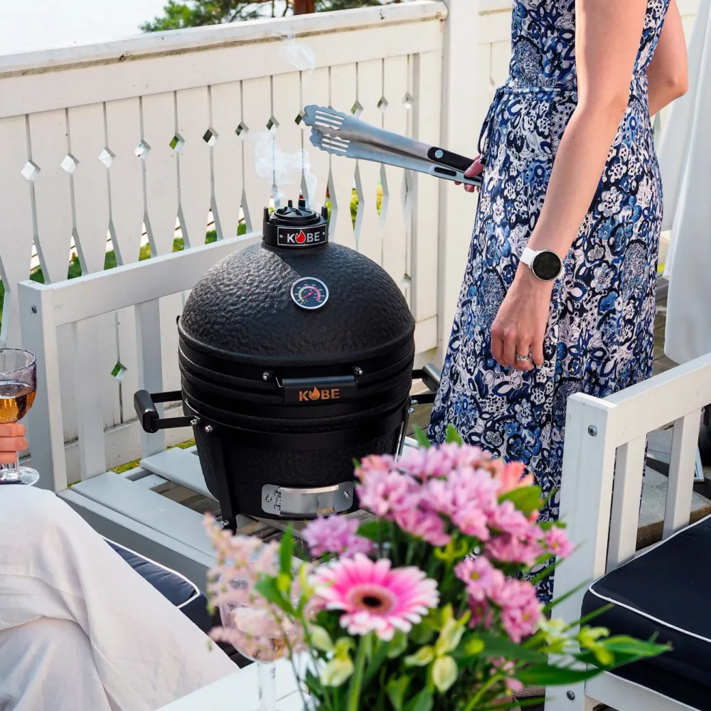 Clearance Kobe Hiiligrilli Kamado Minimax 16"