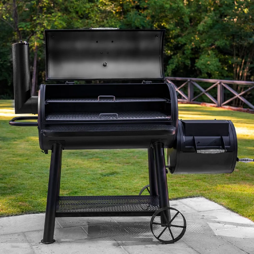 Chargriller Hiiligrilli/savustingrilli Char-Griller Grand Champ Offset Smoker