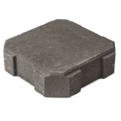 New HB-Betoni Hulelaatta , 258x258x80mm, musta, 96kpl/lava