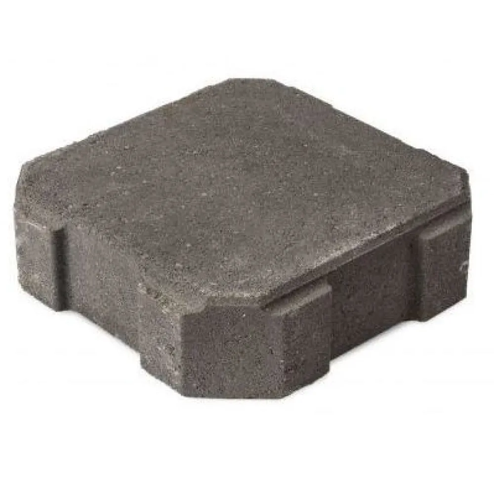 New HB-Betoni Hulelaatta , 258x258x80mm, musta, 96kpl/lava
