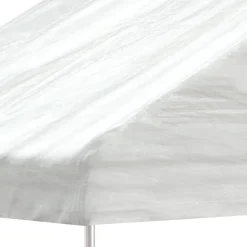 Clearance FinePRICE Huvimaja katolla valkoinen 20,07x2,28x2,69 m polyeteeni