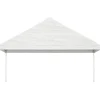 Hot FinePRICE Huvimaja katolla valkoinen 11,15x5,88x3,75 m polyeteeni