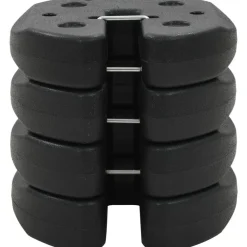 Discount FinePRICE Huvimajan painolevyt 4kpl 220x30mm musta betoni