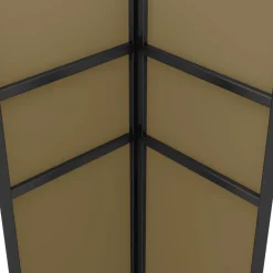 Discount FinePRICE Huvimaja tuplakatolla ja LED-valonauhoilla 3x3x2,7m ruskeanharm (70303)