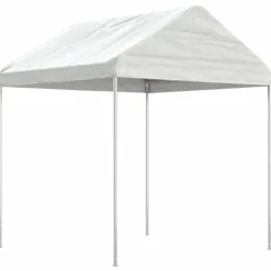 New FinePRICE Huvimaja valkoinen 2,28x2,23x2,69 m polyeteeni