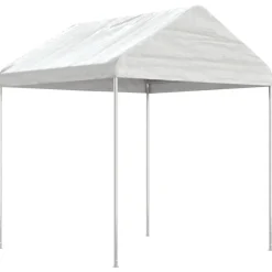 Discount FinePRICE Huvimaja valkoinen 8,92x2,28x2,69 m polyeteeni