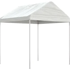 Best FinePRICE Huvimaja valkoinen 13,38x2,28x2,69 m polyeteeni
