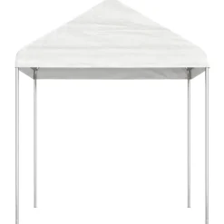 Discount FinePRICE Huvimaja valkoinen 6,69x2,28x2,69 m polyeteeni