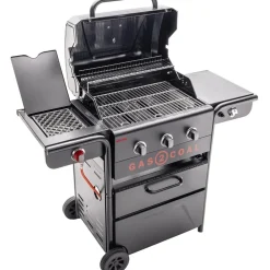 New Char-Broil Hybridigrilli Gas2Coal 2.0 330 Special Edition, 3 poltinta, pihvinpaistopoltin