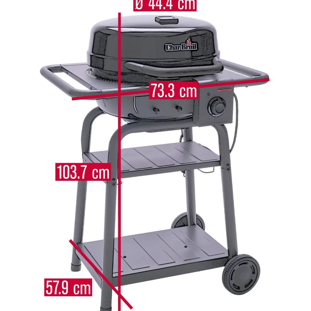 Outlet Char-Broil Hybridigrilli Patio Bistro E2COAL