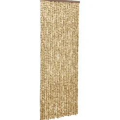 Sale FinePRICE Hyönteisverho beige ja ruskea 56x185 cm chenille