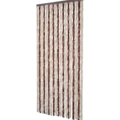Hot FinePRICE Hyönteisverho beige ja vaaleanruskea 56x200 cm chenille