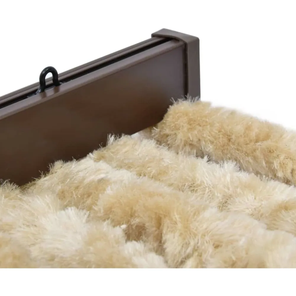 Best FinePRICE Hyönteisverho beige 100x220 cm chenille