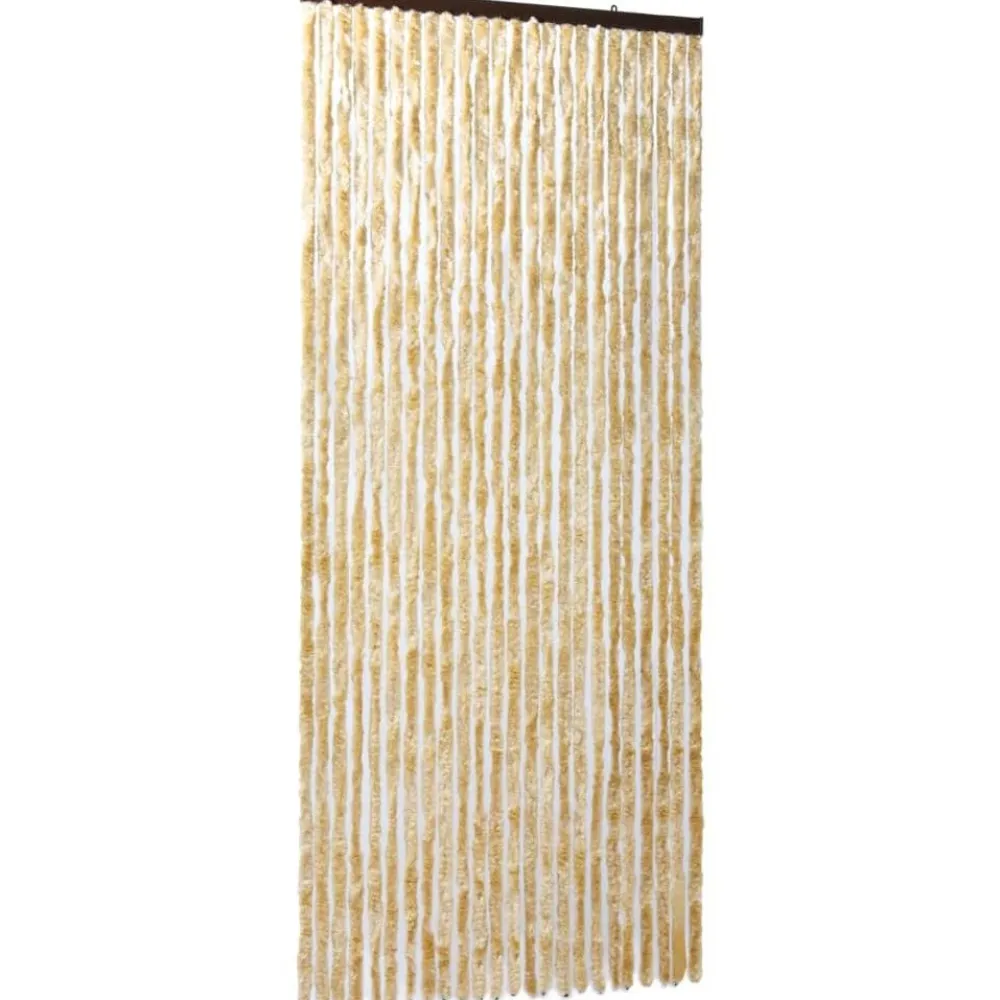 Best FinePRICE Hyönteisverho beige 100x220 cm chenille