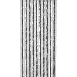 Hot FinePRICE Hyönteisverho harmaa ja valkoinen 100x220 cm chenille