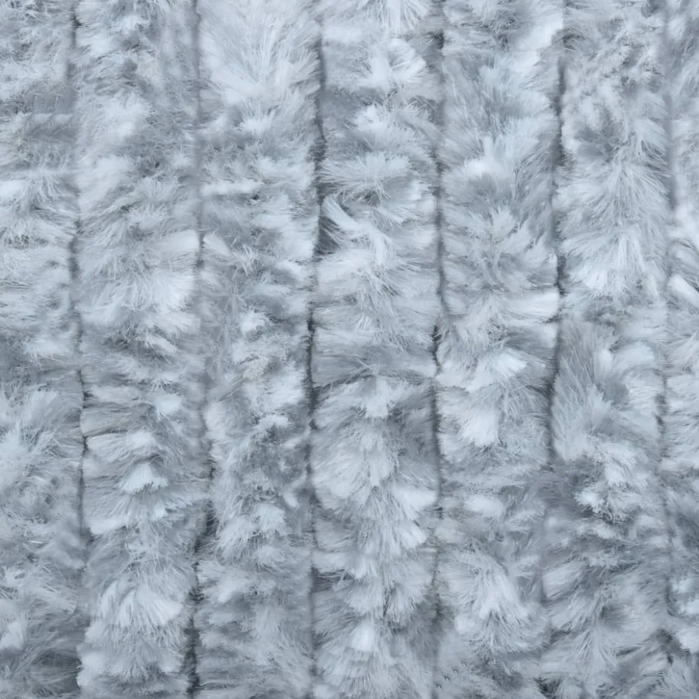 Sale FinePRICE Hyönteisverho harmaavalkoinen 56x200 cm chenille