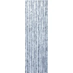 Sale FinePRICE Hyönteisverho hopea 90x200 cm chenille