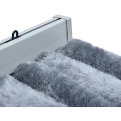 Sale FinePRICE Hyönteisverho hopea 56x185 cm chenille
