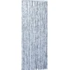 FinePRICE Hyönteisverho hopea 90x220 cm chenille