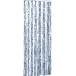 FinePRICE Hyönteisverho hopea 90x220 cm chenille