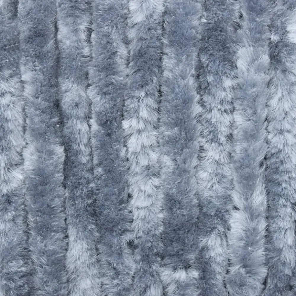 FinePRICE Hyönteisverho hopea 100x220 cm chenille