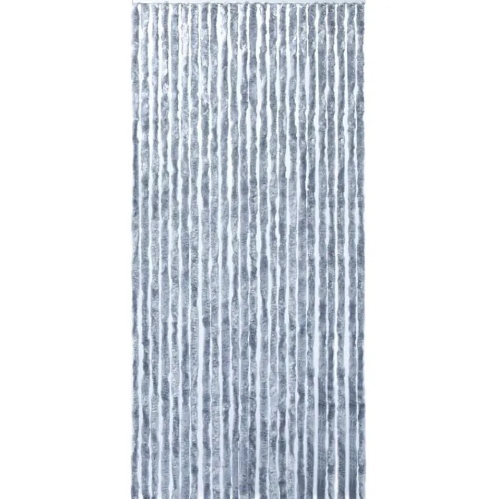 FinePRICE Hyönteisverho hopea 100x220 cm chenille