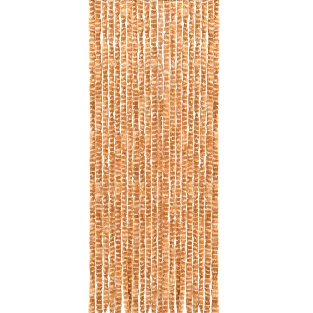 Hot FinePRICE Hyönteisverho okra ja valkoinen 56x185 cm chenille