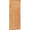 Best FinePRICE Hyönteisverho okra ja valkoinen 90x220 cm chenille