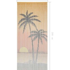 Hot FinePRICE Hyönteisverho oveen 90x200 cm bambu