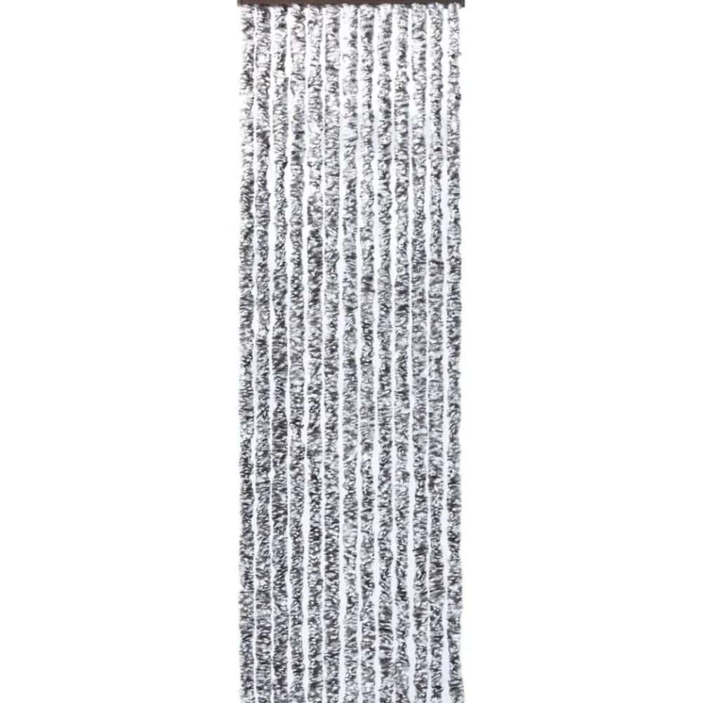 Sale FinePRICE Hyönteisverho ruskea ja beige 120x220 cm chenille